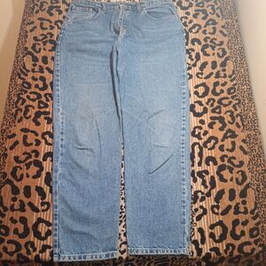 Ralph Lauren Straight Leg Denim Jeans High Rise Mens Size 16x29 Actual 32x29